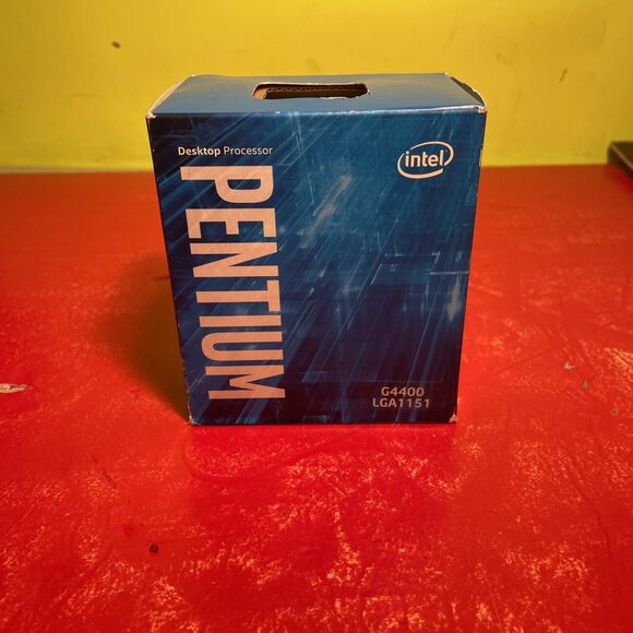Intel Pentium G4400 - 3.30 GHz Dual-Core (BX80662G4400) Processor - Picture 1 of 7